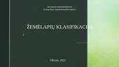 Žemėlapių klasifikacija