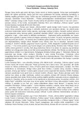 Kenčiančio žmogaus paveikslas lietuvių literatūroje