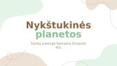 Nykštukinės planetos 13 puslapis