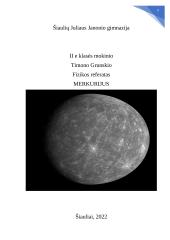 Išsamiai apie Merkurijaus planetą
