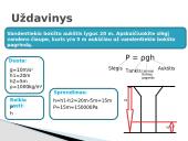 Skysčių slėgis 9 puslapis