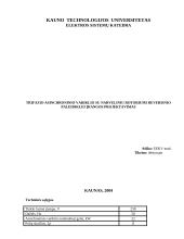 Trifazio asinchroninio variklio su narveliniu rotoriumi reversinio paleidiklio įrangos projektavimas