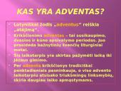 Adventas ir Advento tradicijos 2 puslapis