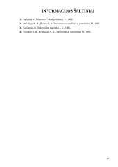 Žemo dažnio galios stiprintuvas bei jo parametrai 17 puslapis