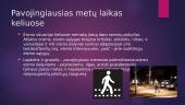 Saugaus eismo būdai dažniausiai pasitaikančiose pavojingose situacijose 4 puslapis