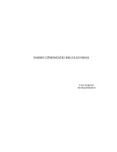 Darbo užmokesčio reguliavimas 1 puslapis