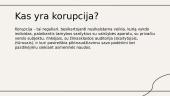 Kas yra korupcija 2 puslapis
