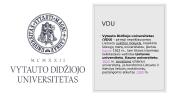 Vytauto Didžiojo universitetas arba VDU 2 puslapis