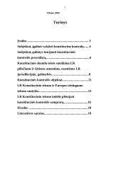 Konstitucinė kontrolė Lietuvoje: dabartis ir perspektyvos 2 puslapis