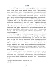 Administracinės teisės pažeidimų viešosios tvarkos srityje kvalifikavimo problemos 3 puslapis