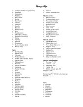 Pasaulio sąsiauriai, uostai, lygumos, žemumos ir t.t 4 puslapis