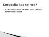 Korupcija, kas tai yra? 2 puslapis