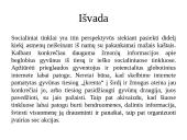 Socialiniai tinklai socialinio marketingo veiklos atžvilgiu 20 puslapis