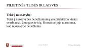 Pilietinės teisės ir laisvės 11 puslapis