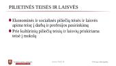 Pilietinės teisės ir laisvės 3 puslapis