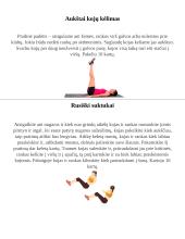 Fizinis ugdymas, pratimų kompleksas 6 puslapis