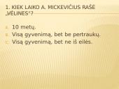 A. Mickevičiaus „Vėlinių“ II dalis  11 puslapis