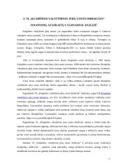 VĮ „Klaipėdos valstybinio jūrų uosto direkcija“ finansinės būklės vertinimas santykinių rodiklių pagrindu 17 puslapis