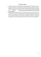 Kolokacijos su žodžiu certificate / pažymėjimas ir jų vertimas 20 puslapis