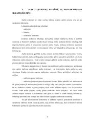 Audito įrodymai – pagrindas auditoriaus nuomonei pagrįsti 4 puslapis