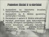 Futurizmo refleksija K. Binkio poezijoje 2 puslapis