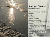 Futurizmo refleksija K. Binkio poezijoje 13 puslapis