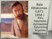 Futurizmo refleksija K. Binkio poezijoje 14 puslapis