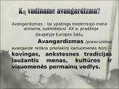 Futurizmo refleksija K. Binkio poezijoje 4 puslapis