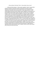 Etikos problemos literatūroje