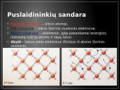Puslaidininkiai ir elektros srovė puslaidininkiuose 5 puslapis