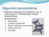 Deguonies reikšmė žmogui ir gamtai 8 puslapis