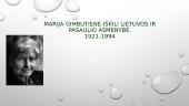 Marija Gimbutienė