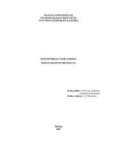 Biuro interjero eskizinis projektas