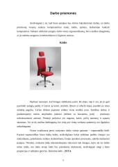 Biuro eskizinis ergonominis projektas 5 puslapis