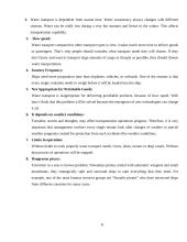 Advantages and disadvantages of water transportation. 6 puslapis