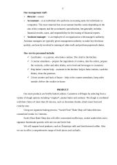 Business plan: bake shop "Sweet flour" 3 puslapis