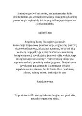 Biologinės įvairovės išsaugojimas Žemėje 2 puslapis