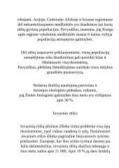 Biologinės įvairovės išsaugojimas Žemėje 15 puslapis