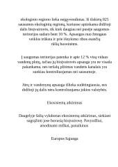 Biologinės įvairovės išsaugojimas Žemėje 18 puslapis