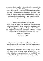 Biologinės įvairovės išsaugojimas Žemėje 5 puslapis