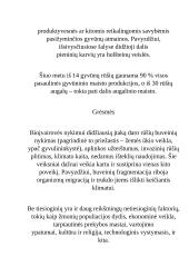 Biologinės įvairovės išsaugojimas Žemėje 8 puslapis