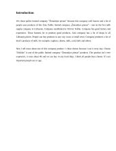 Company description: milk producers PLC "Žemaitijos pienas" 3 puslapis