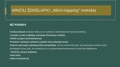 Minčių žemėlapio „mind-mapping“ metodas 7 puslapis