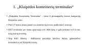 Visų tipų konteinerių perkrovimas Klaipėdos konteinerių terminale 2 puslapis