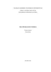 Multiplikacijos teorija