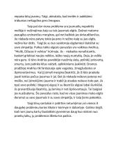 Kokios problemos, gvildenamos kūrinyje, aktualios šių dienų jaunuoliams? 2 puslapis