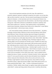 Absurdo motyvai literatūroje (Kafka, Škėma, Kamiu)