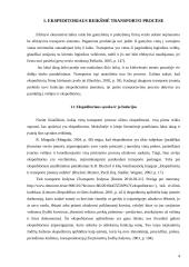 Ekspeditoriaus reikšmė transporto procese 4 puslapis