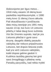 Kodėl svarbu ginti savo žmogiškąją vertę? (Homeras, Žemaitė, Grušas) 3 puslapis