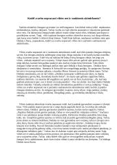 Kodėl svarbu neprarasti vilties net sunkiomis akimirkomis? 